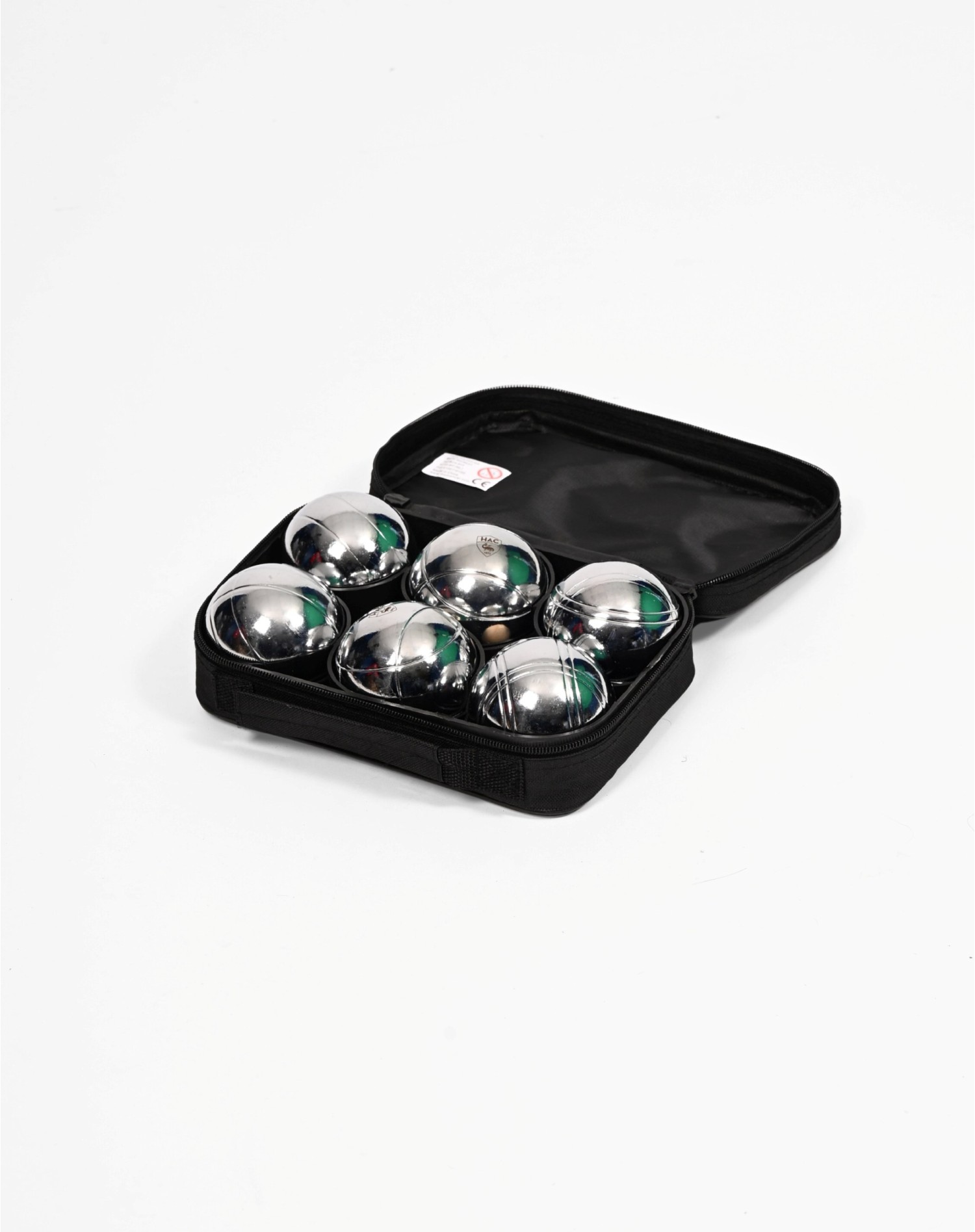 Set de 6 Boules de Pétanque - face