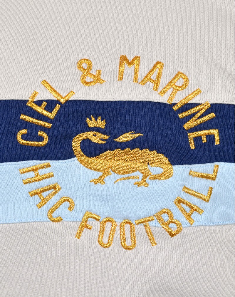 Sweat-shirt Ciel&Marine Enfant - gros plan logo