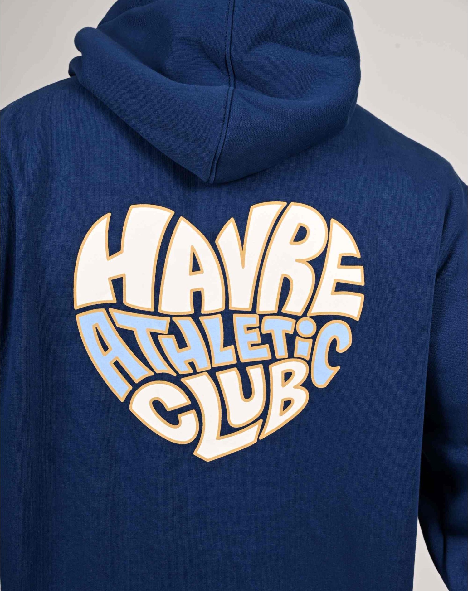 Hoodie Coeur - Marine - dos