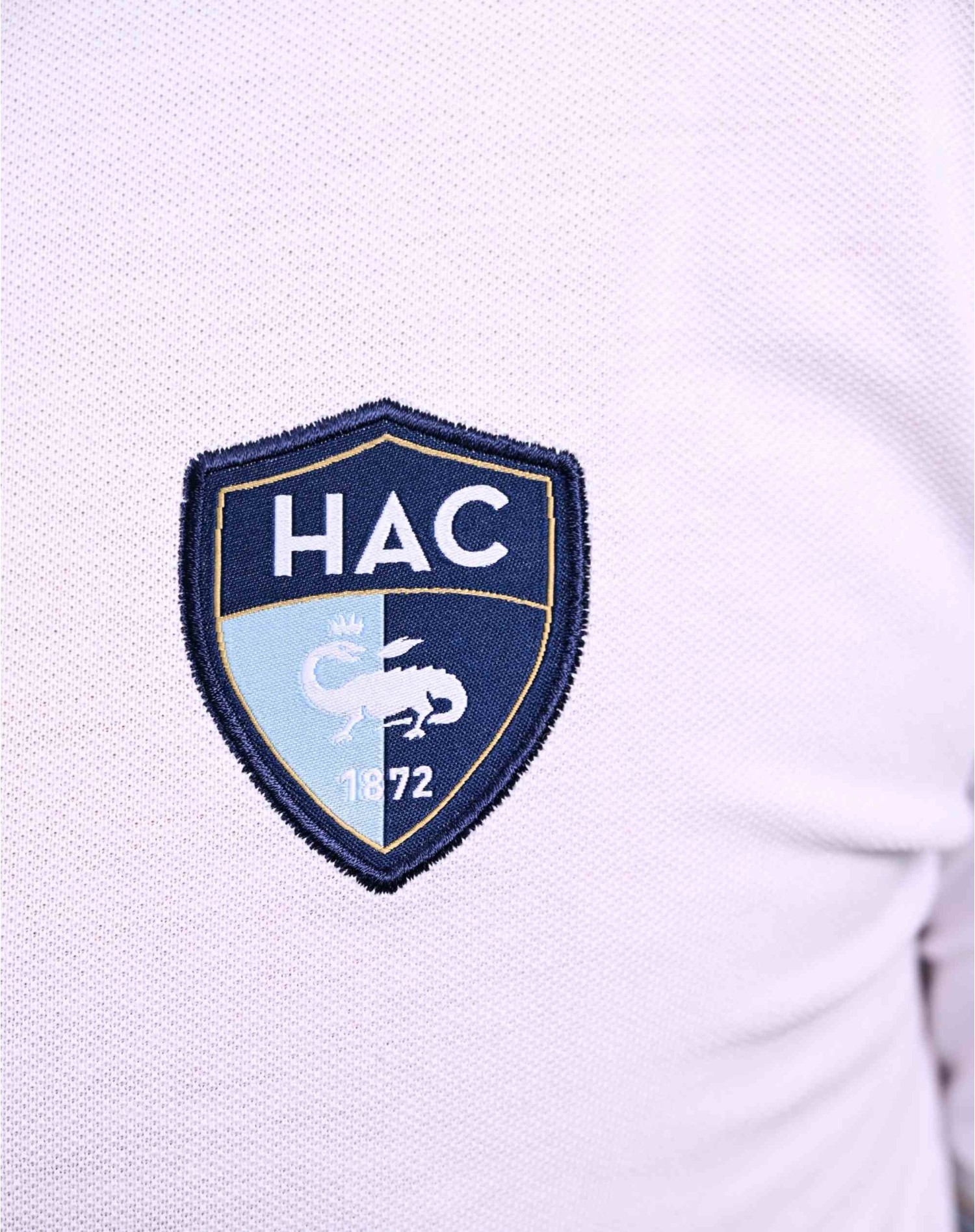 Polo Original HAC - Blanc - écusson