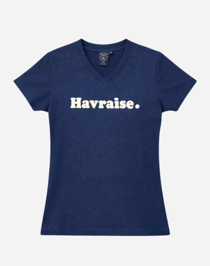 T-shirt Havraise - Marine - face