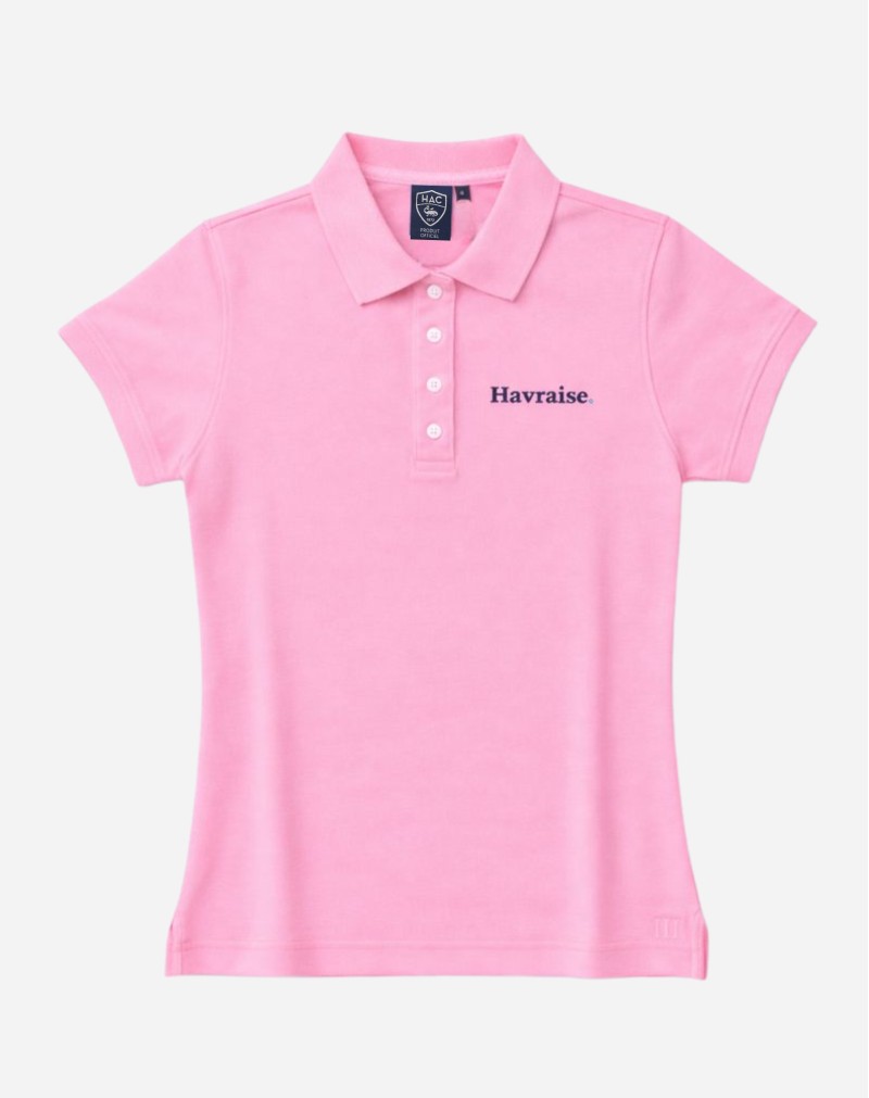 Polo Havraise - Rose - face