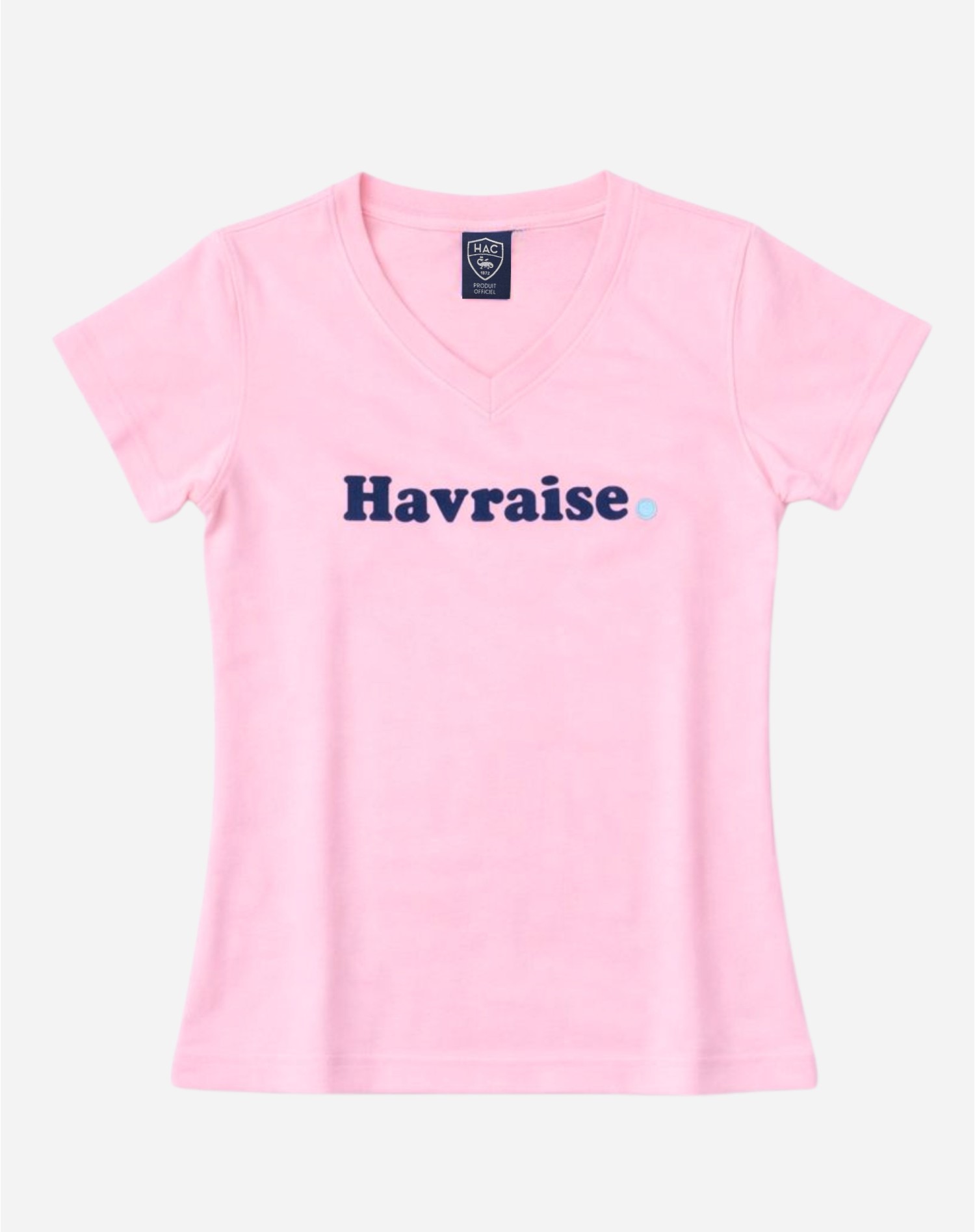 T-shirt Havraise - Rose - face