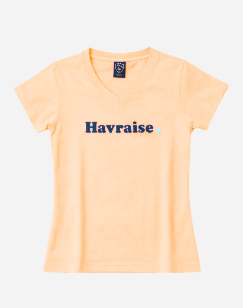 T-shirt Havraise - Rose Pâle - face