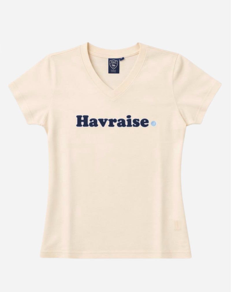 T-shirt Havraise - Beige - face