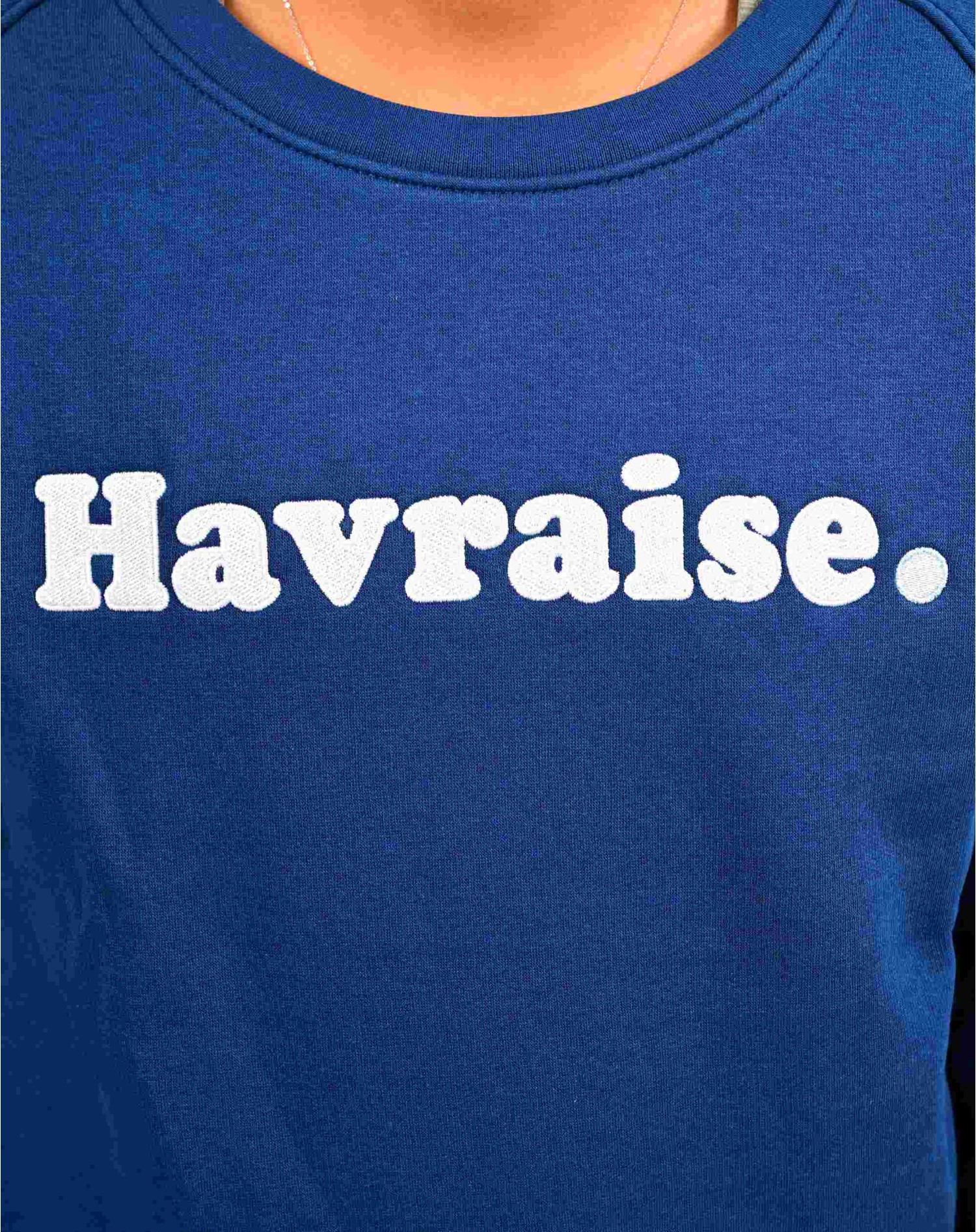 Sweat Havraise - Marine - zoom