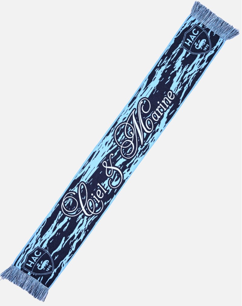 Écharpe Vagues Ciel&Marine - face