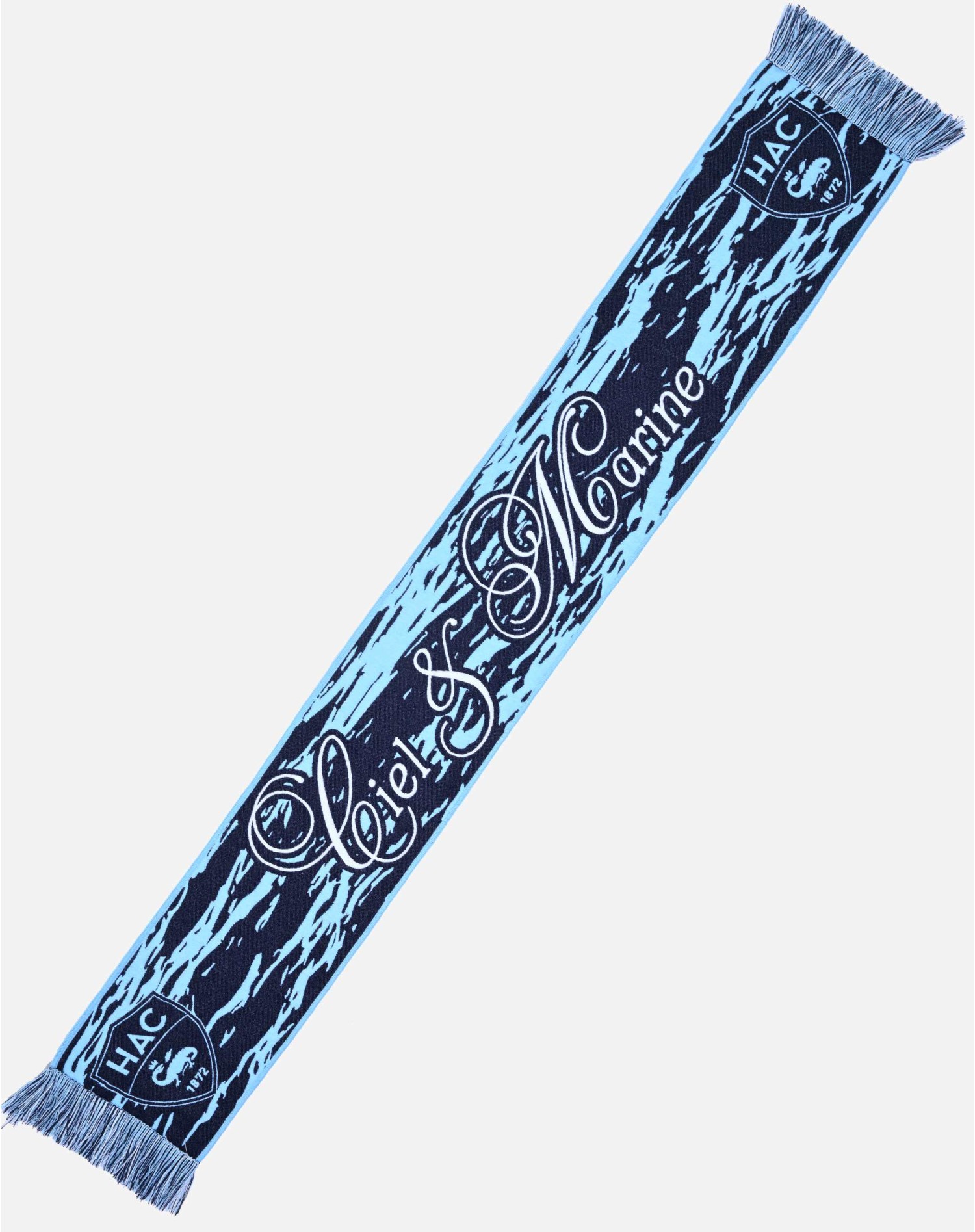 Écharpe Vagues Ciel&Marine - face