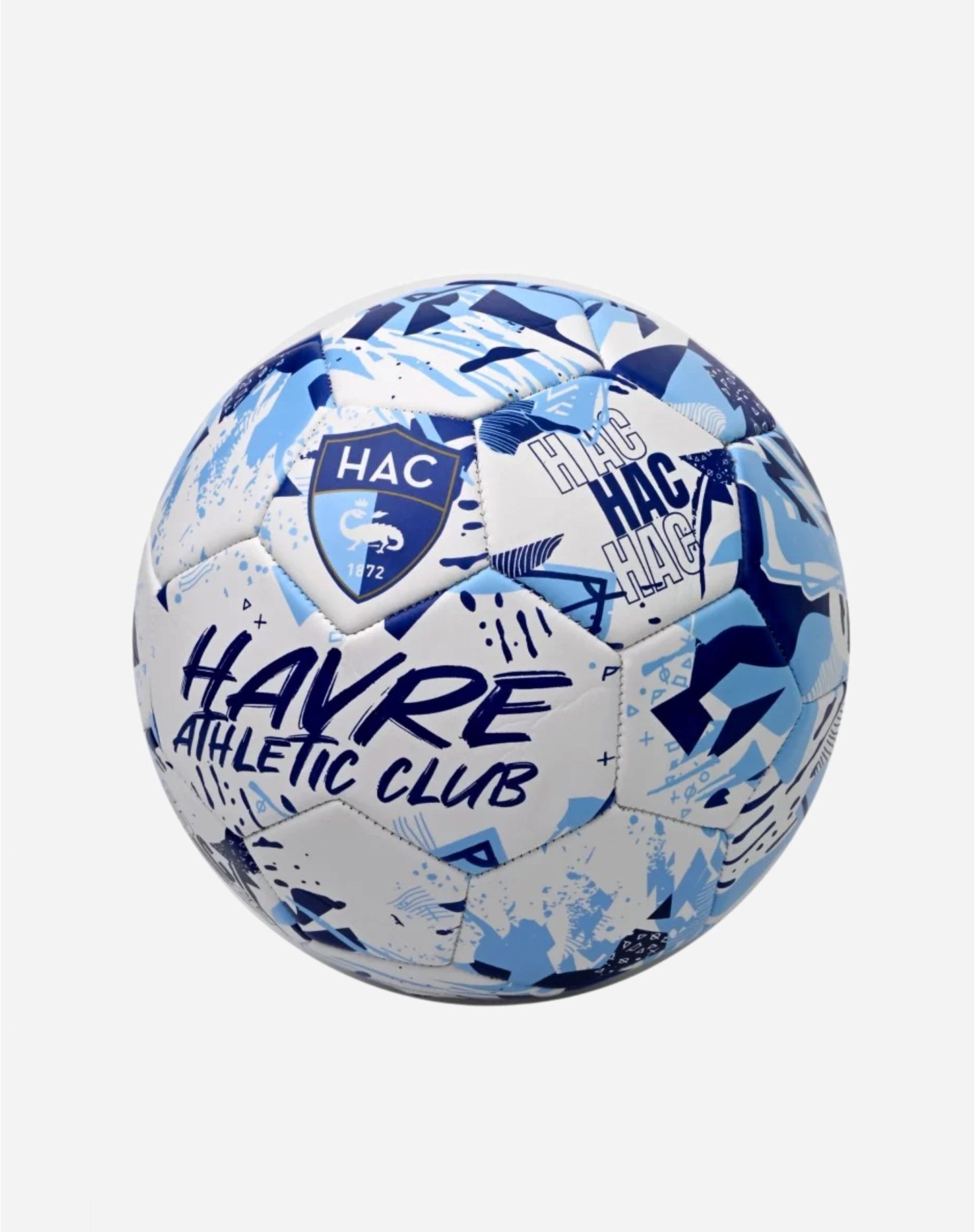 Ballon Blanc Havre Athletic Club T5 - face