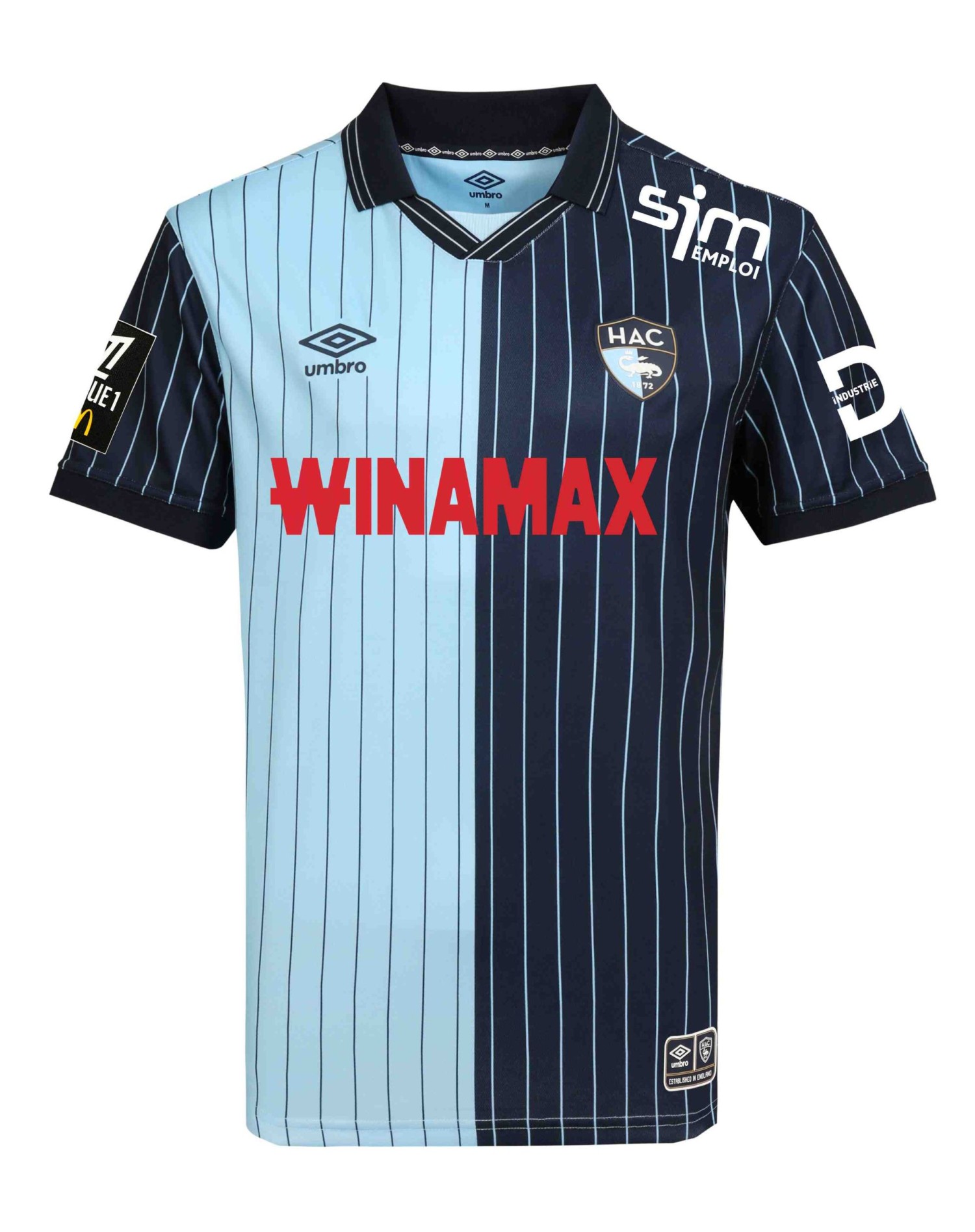 Maillot Officiel Domicile HAC 25/26 - Packshot Face badge L1