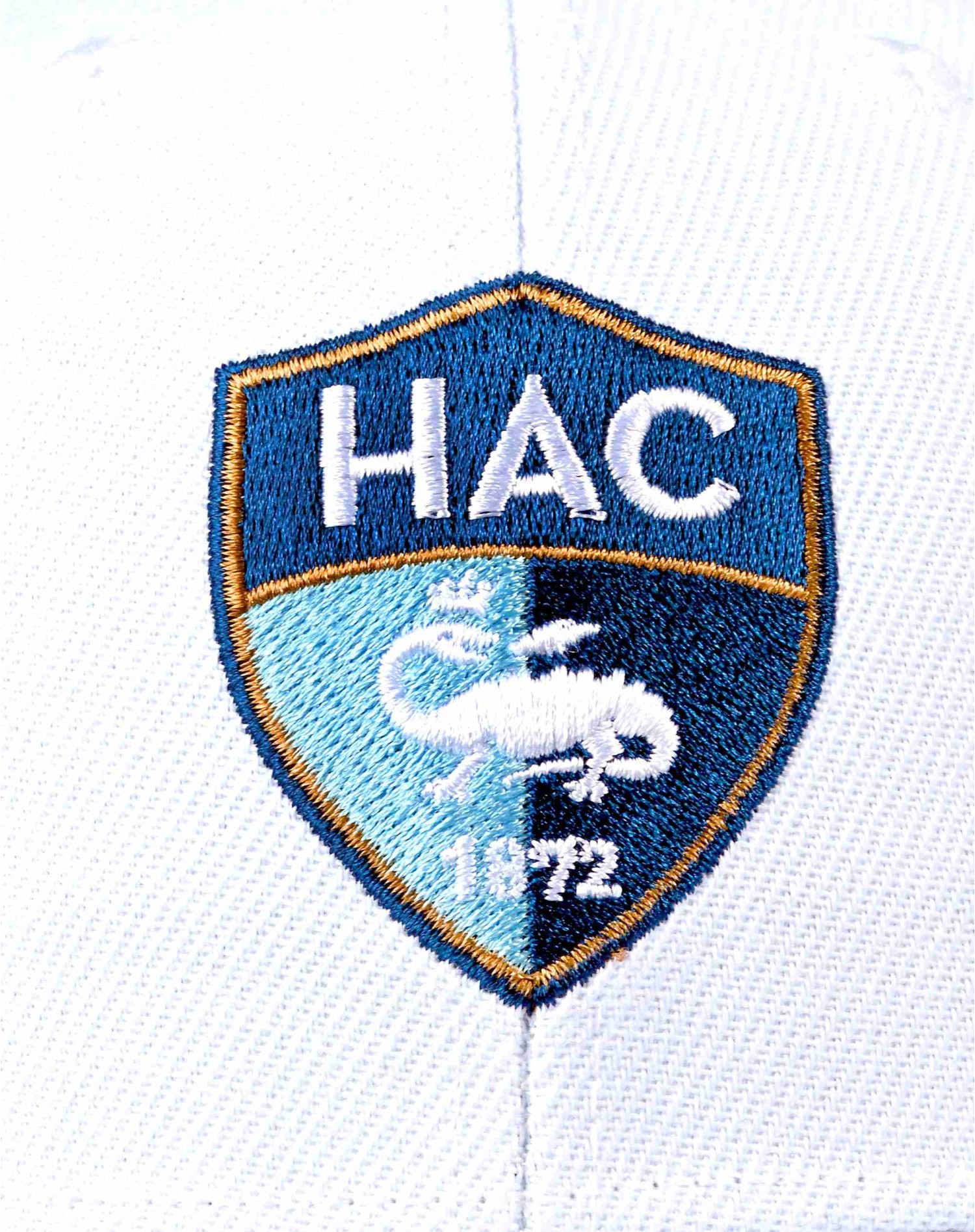 Casquette Blanche Logo Brodé Enfant - logo