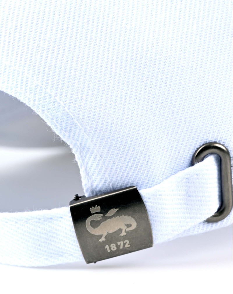 Casquette Blanche Logo Brodé Enfant - dos