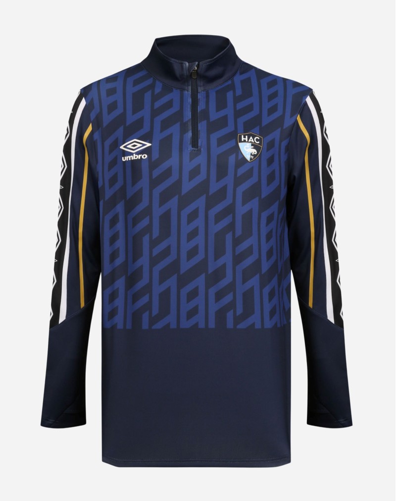 1/4 Zip Training Joueur 25/26 - face