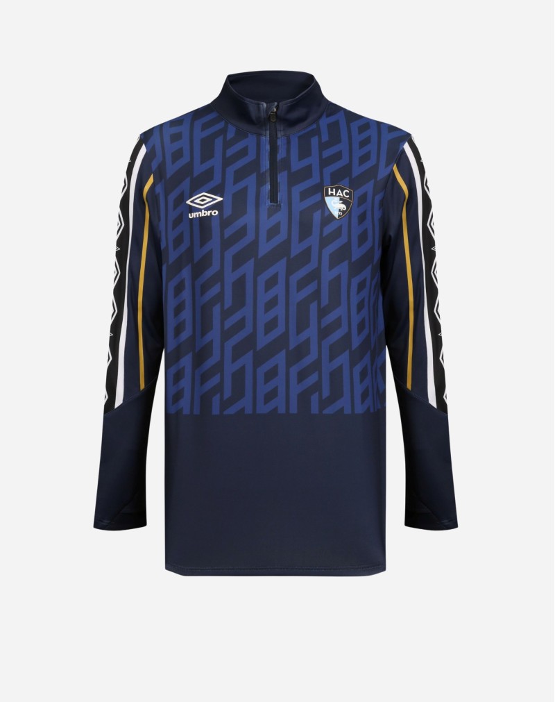 1/4 Zip Enfant Training Joueur 25/26 - face