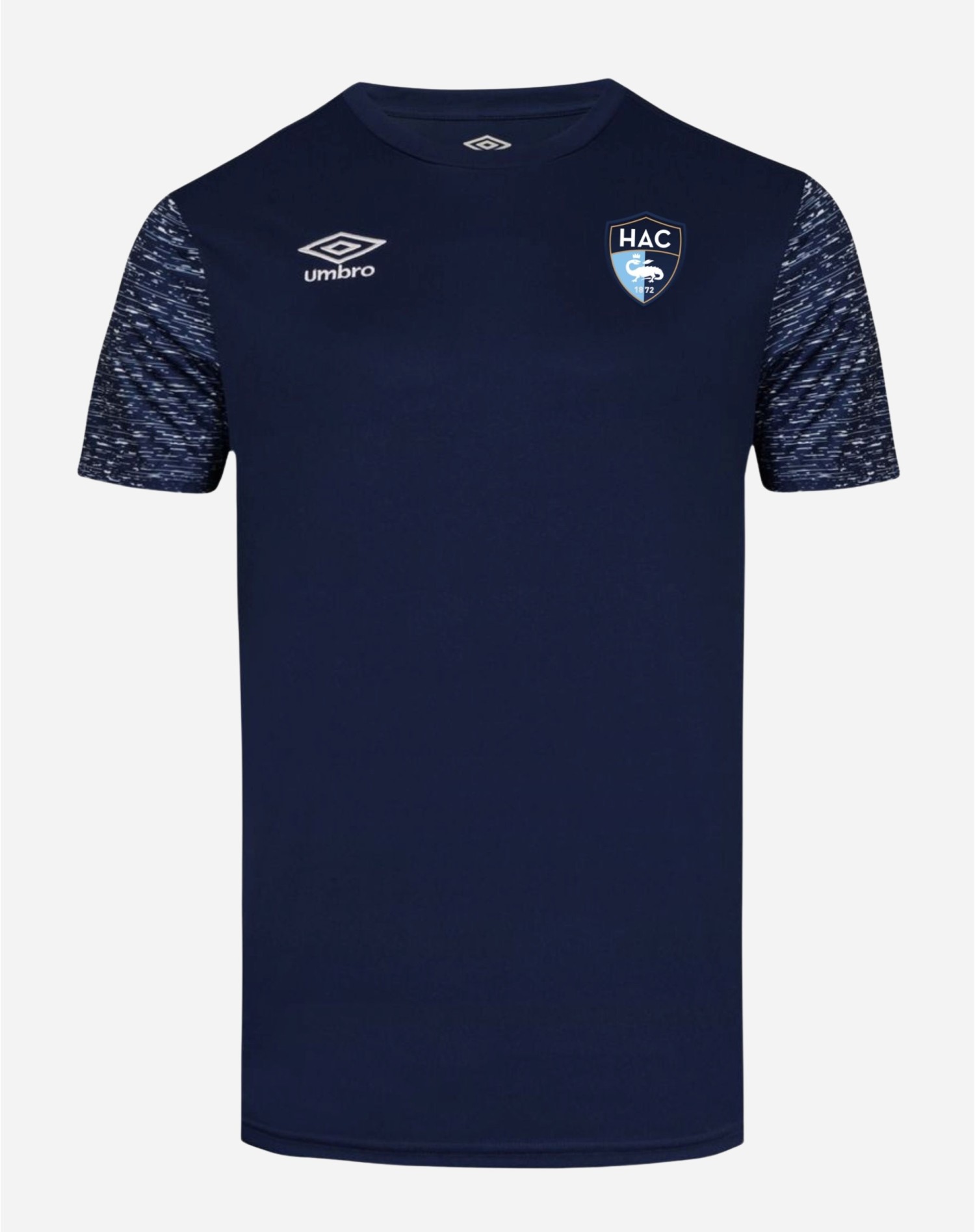 Maillot Technique Bleu HAC - face