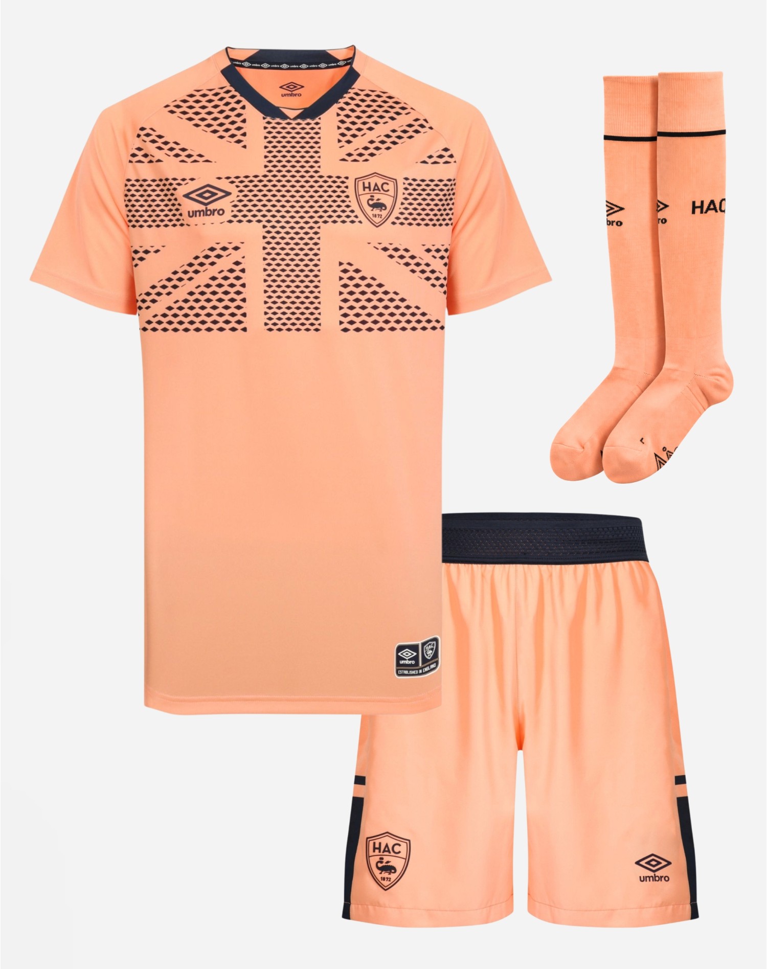 Kit Tenue Enfant Extérieur HAC 25/26 - face