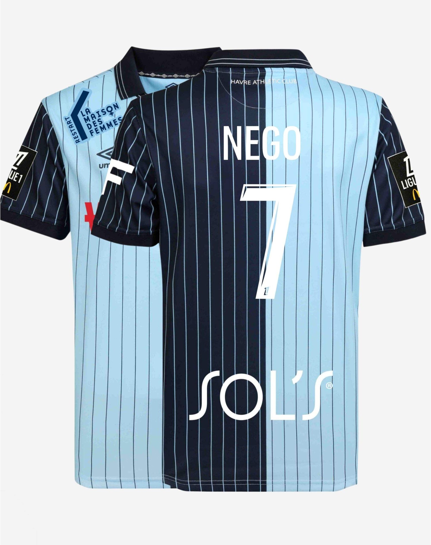 NEGO 7 Maillot Porté | Havre AC - FC METZ