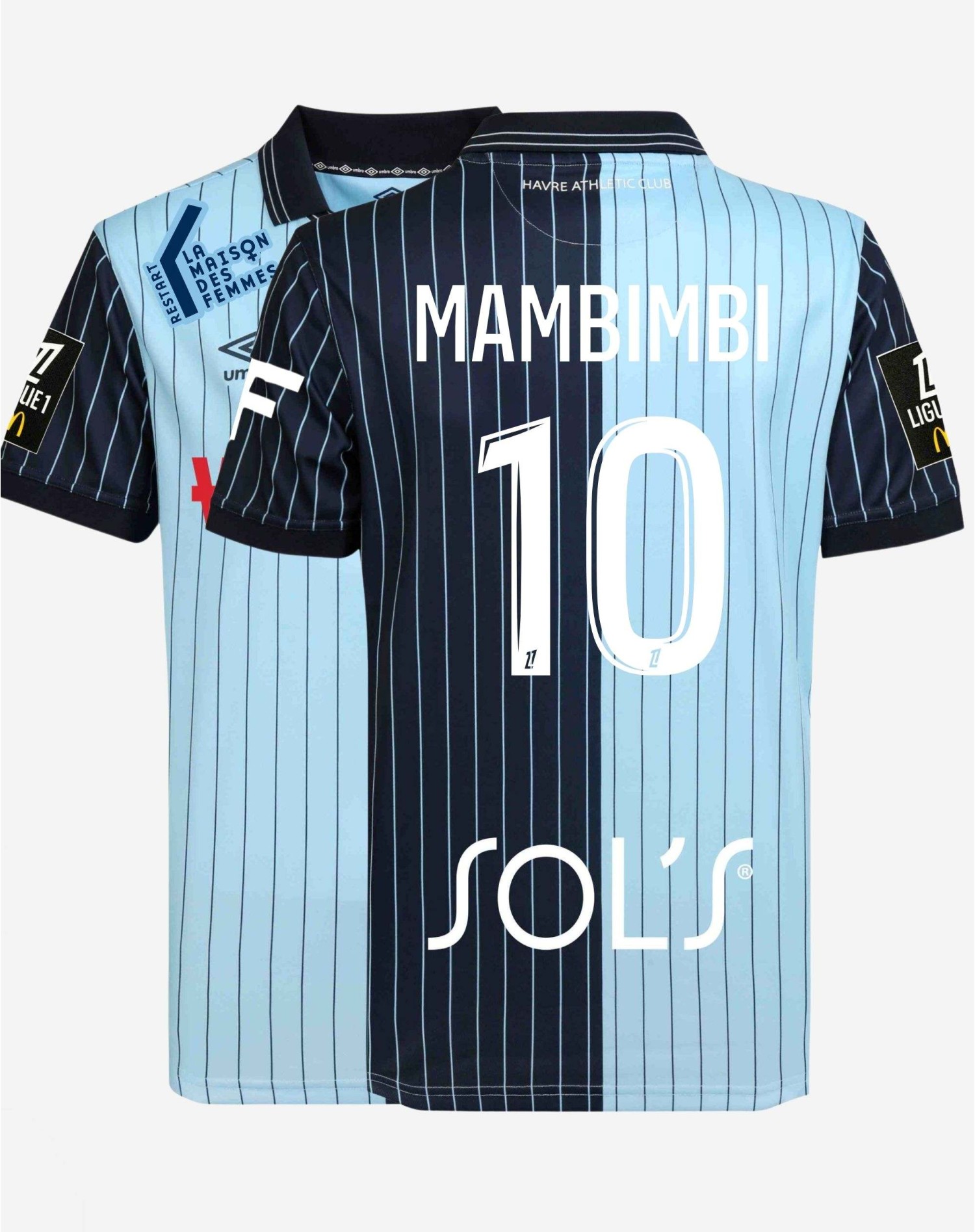 MAMBIMBI 10 Maillot Porté | Havre AC - FC METZ