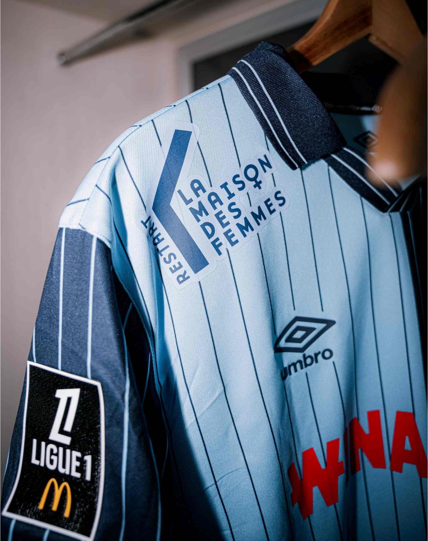 Maillot de Match Porté | Havre AC - FC METZ - vestiaires