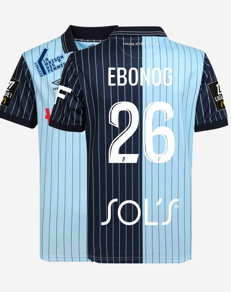 EBONOG 26 Maillot Porté | Havre AC - FC METZ