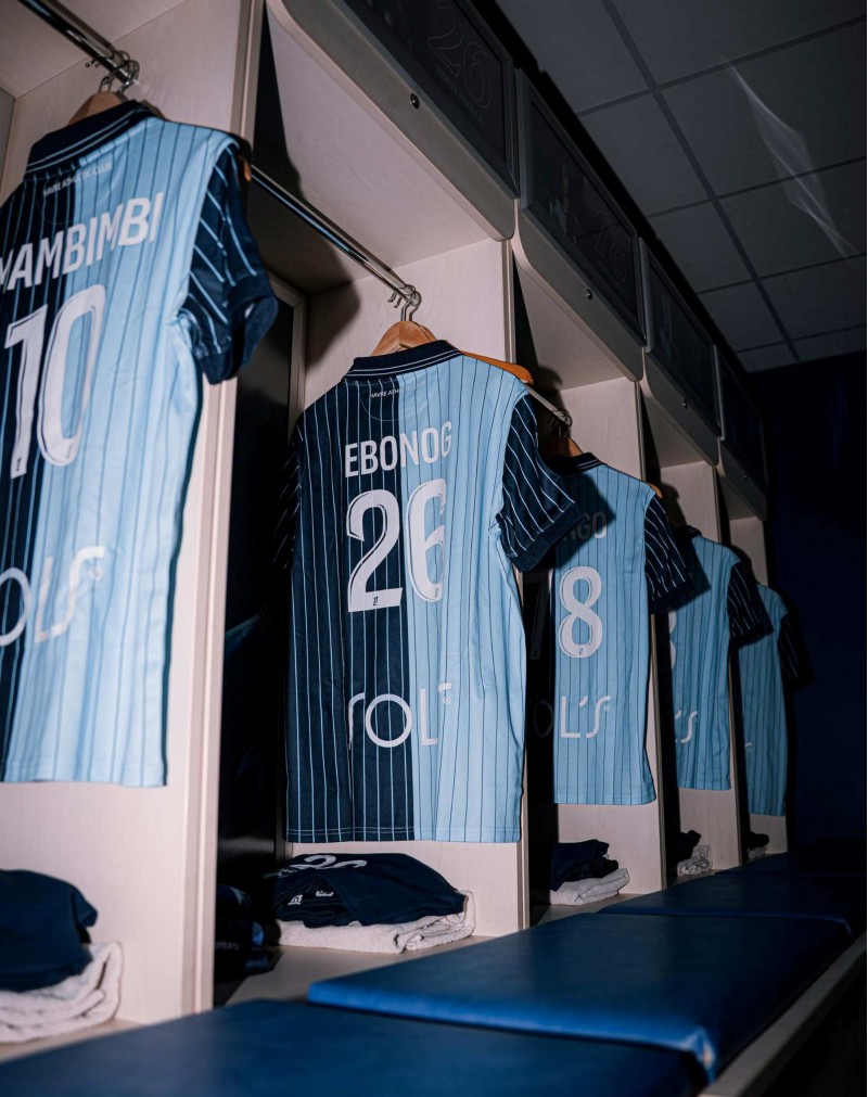 Maillot de Match Porté | Havre AC - FC METZ - vestiaires