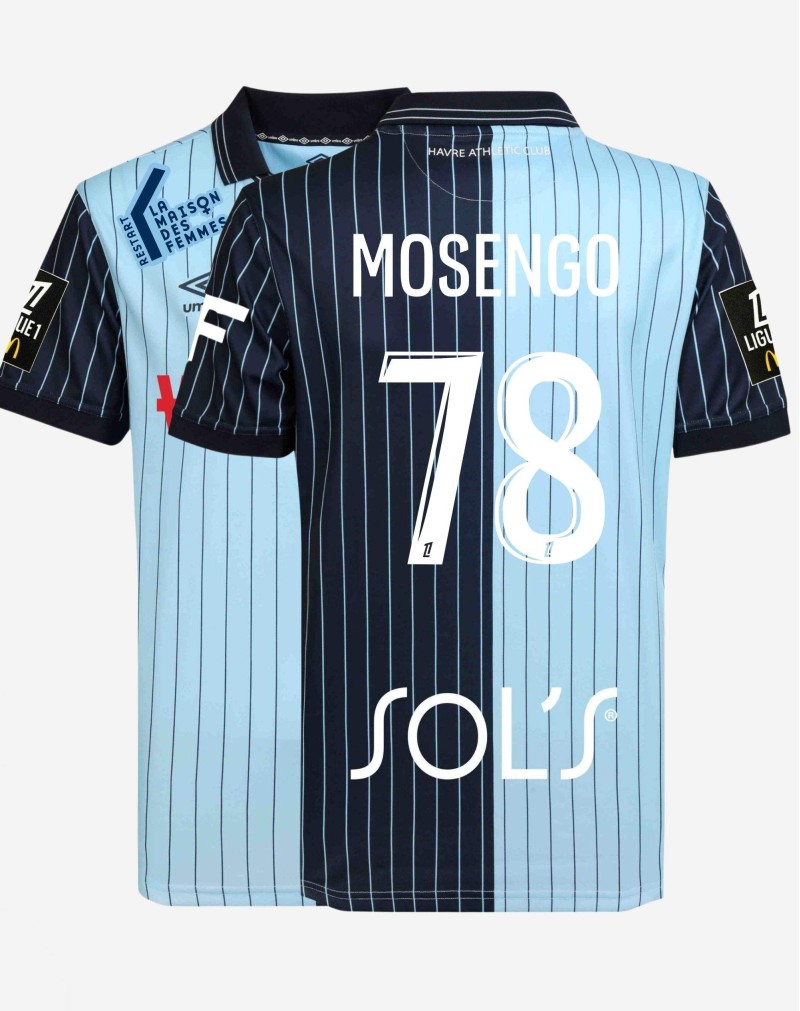 MOSENGO 78 Maillot Porté| Havre AC - FC METZ
