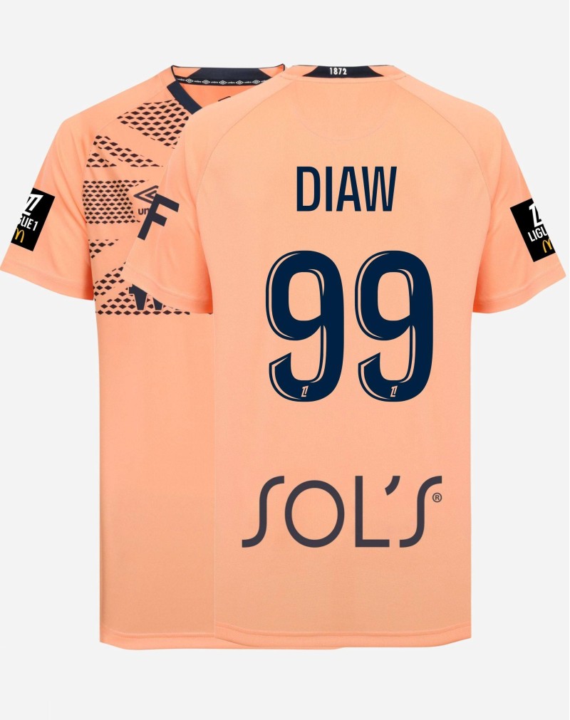 DIAW 99 Maillot Porté| Havre AC - FC METZ