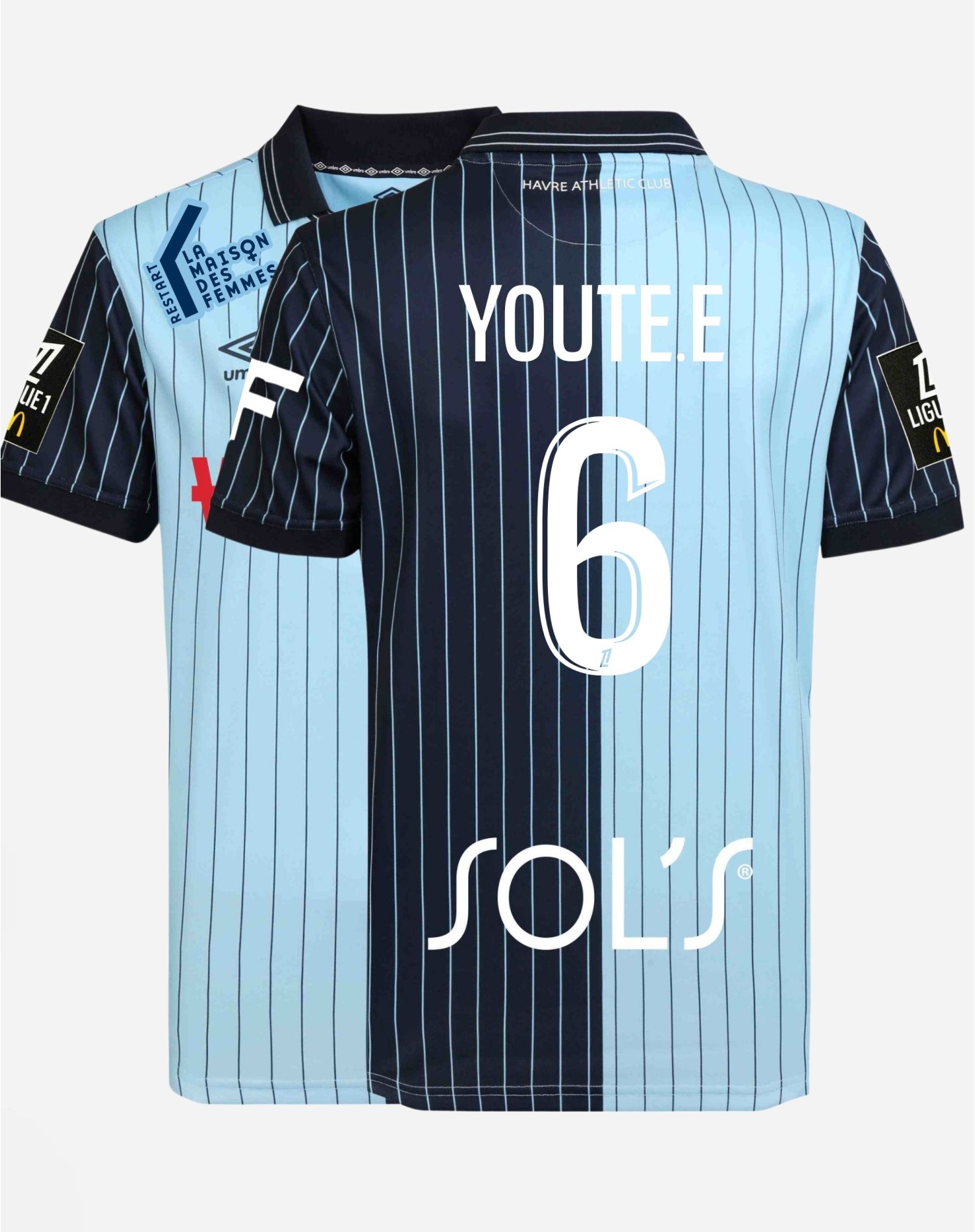 YOUTE.E 6 Maillot Porté| Havre AC - FC METZ
