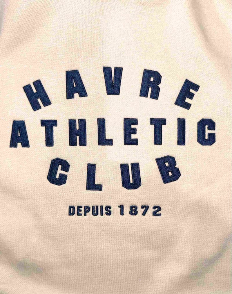 Hoodie Havre Athletic Club - Beige - face