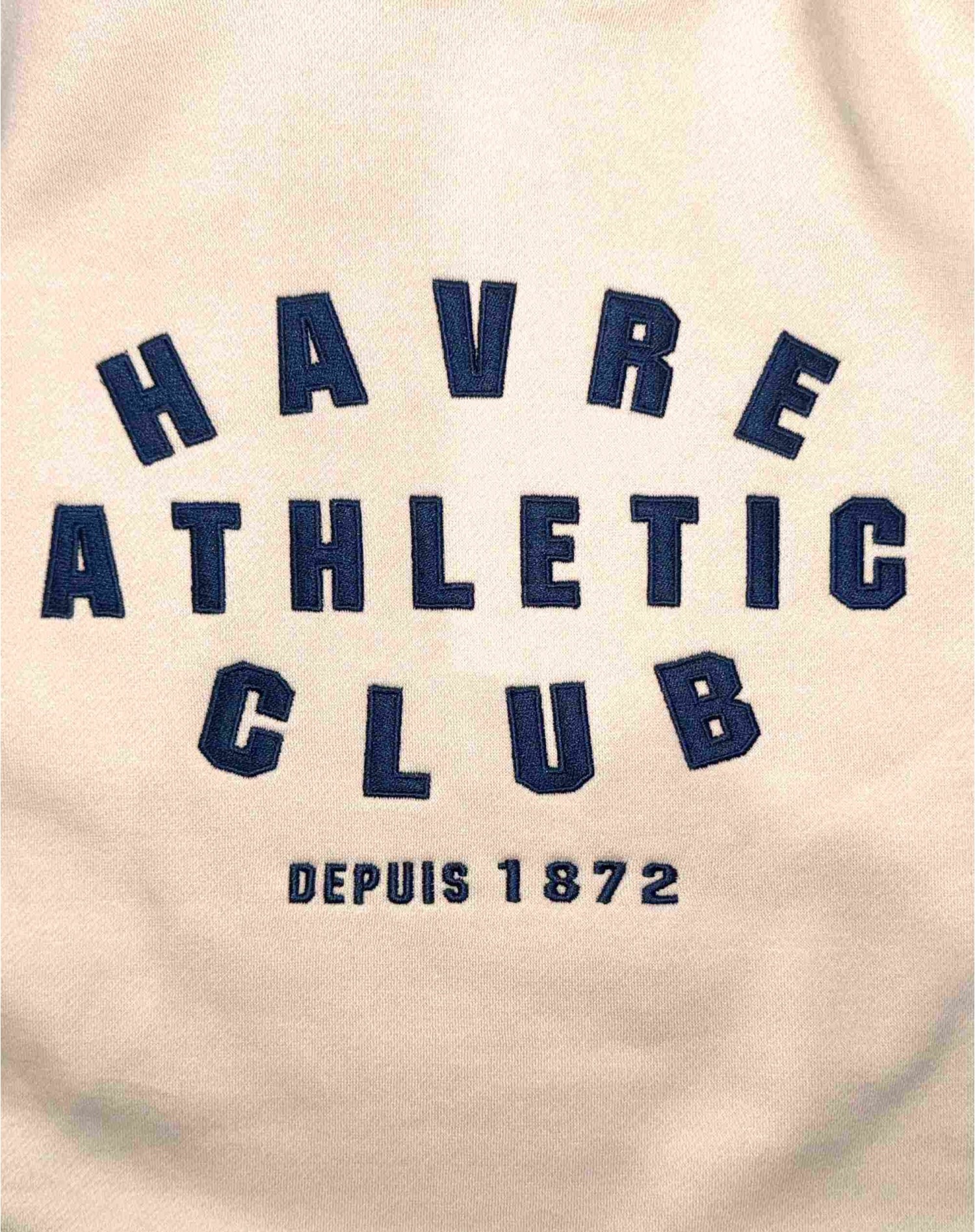 Hoodie Havre Athletic Club - Beige - face