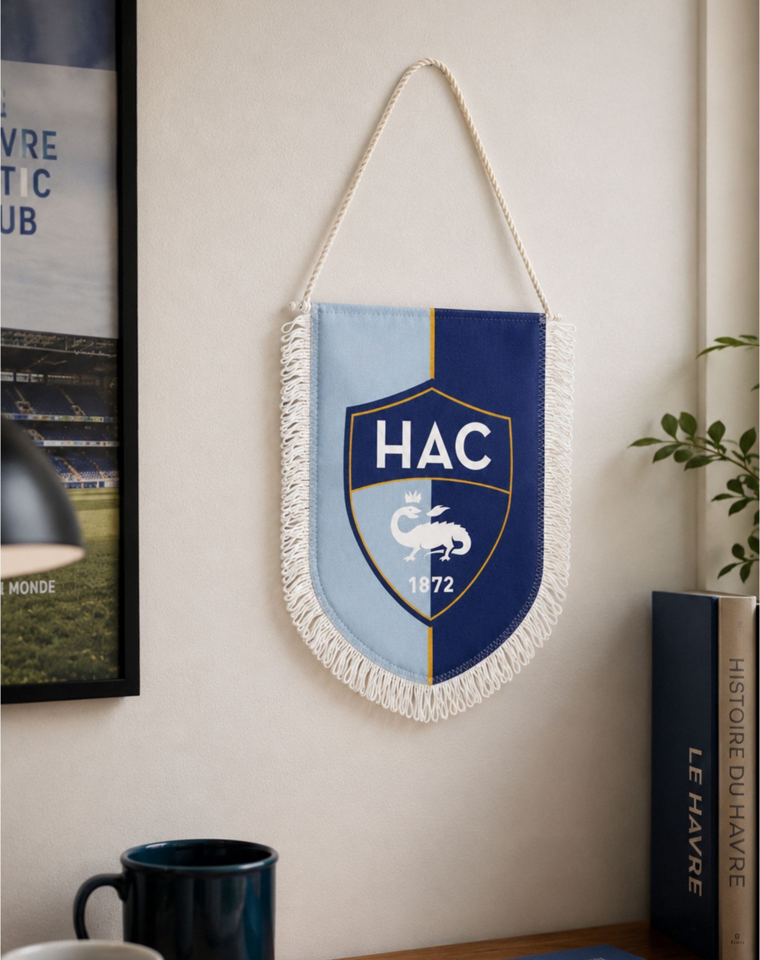 Fanion Original HAC 21,5x16cm - face