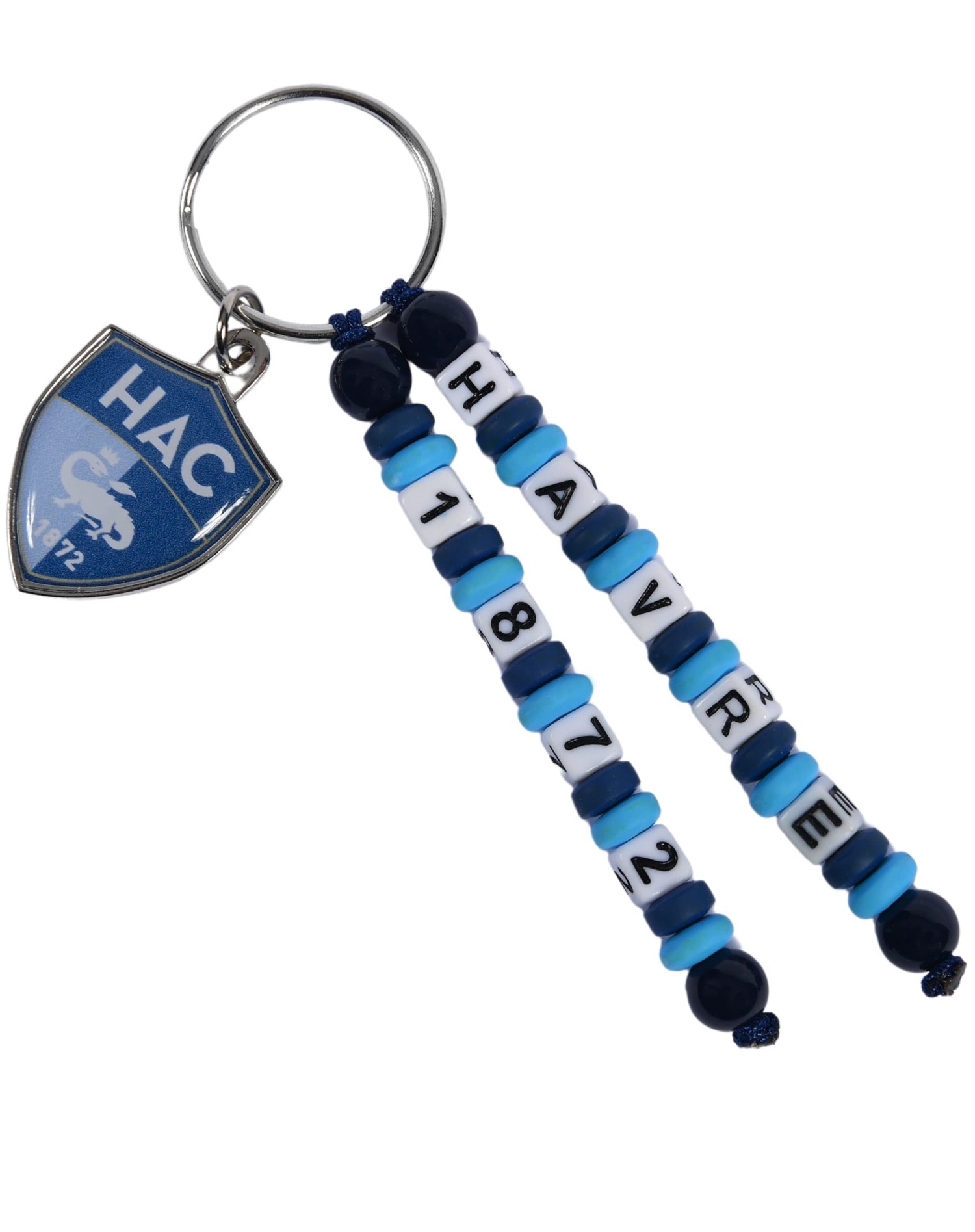 PORTE-CLÉS EN ARGENT OFFICIEL DU FOOTBALL CLUB BARCELONE PRODUIT