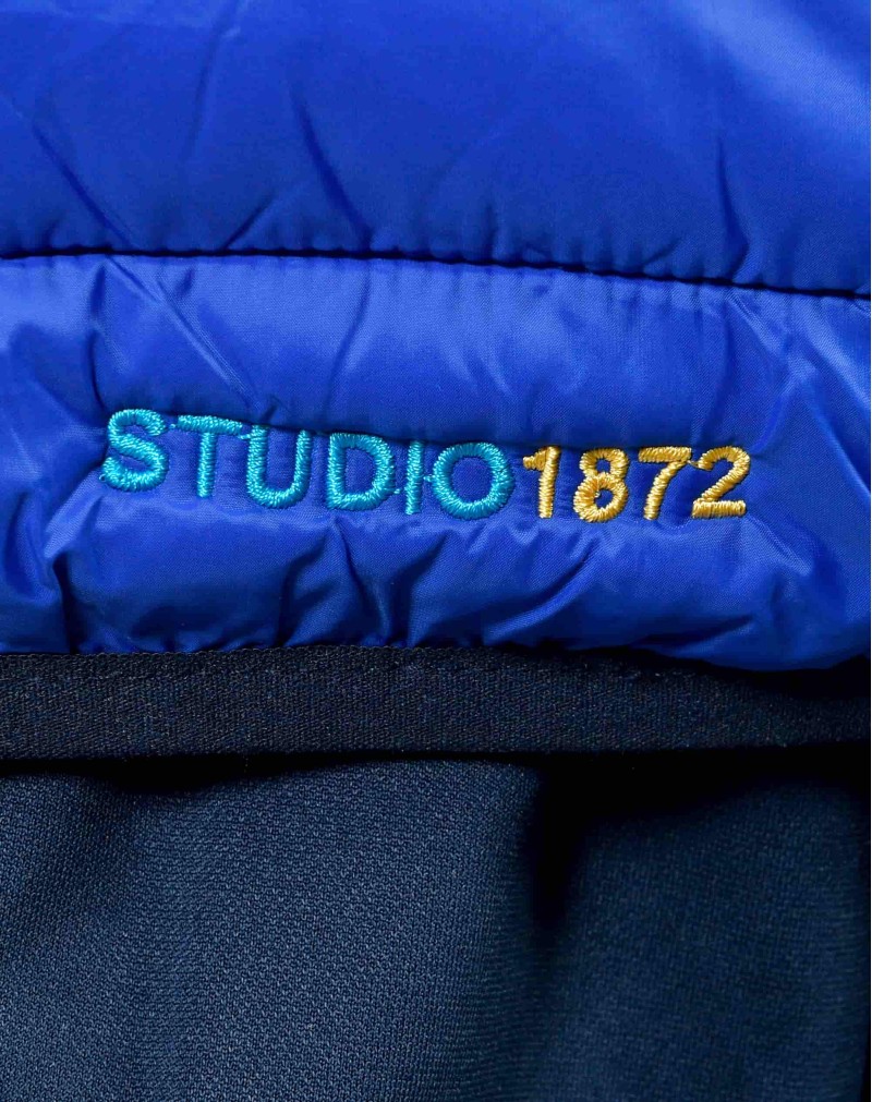 Doudoune Bleu Studio 1872 - zoom