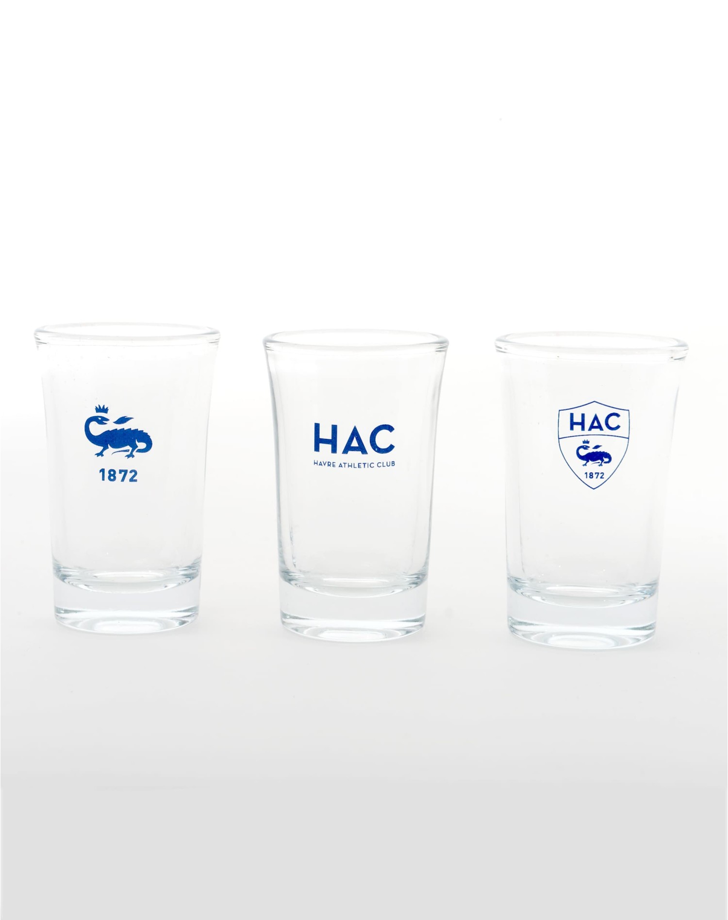 Set 3 Verres Shooters - aligné