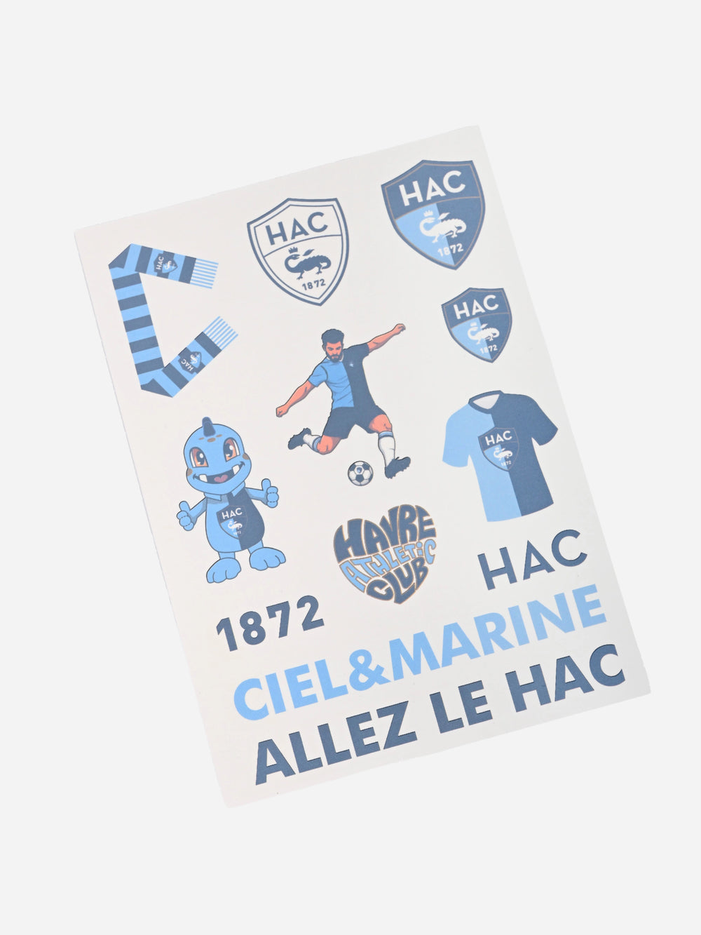Planche tatouages temporaires HAC