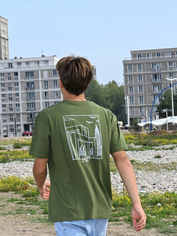 T-shirt Enfant Le Havre Iconique - Kaki