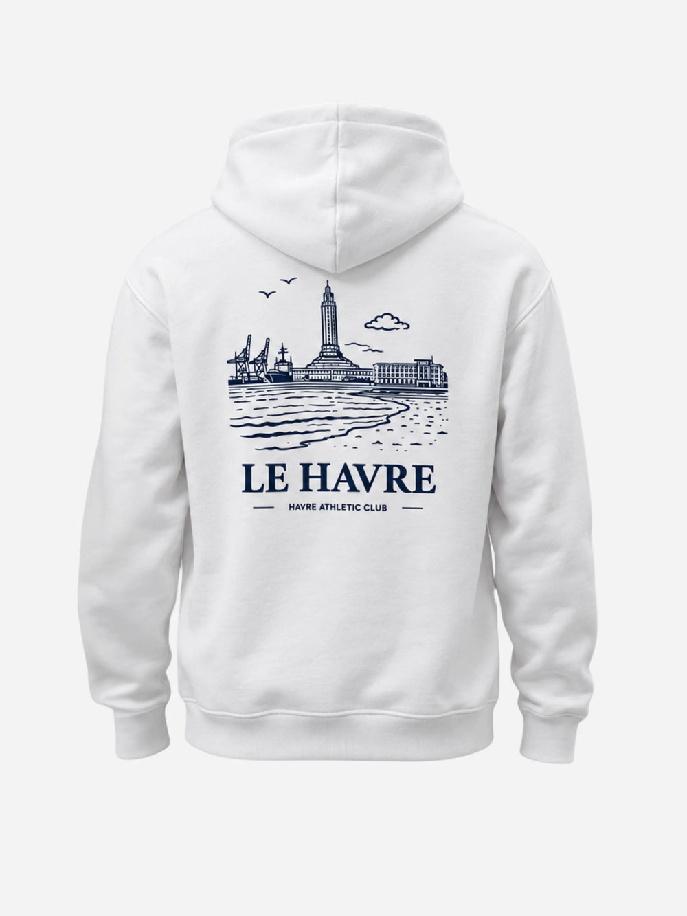 Hoodie Le Havre Iconique - Blanc