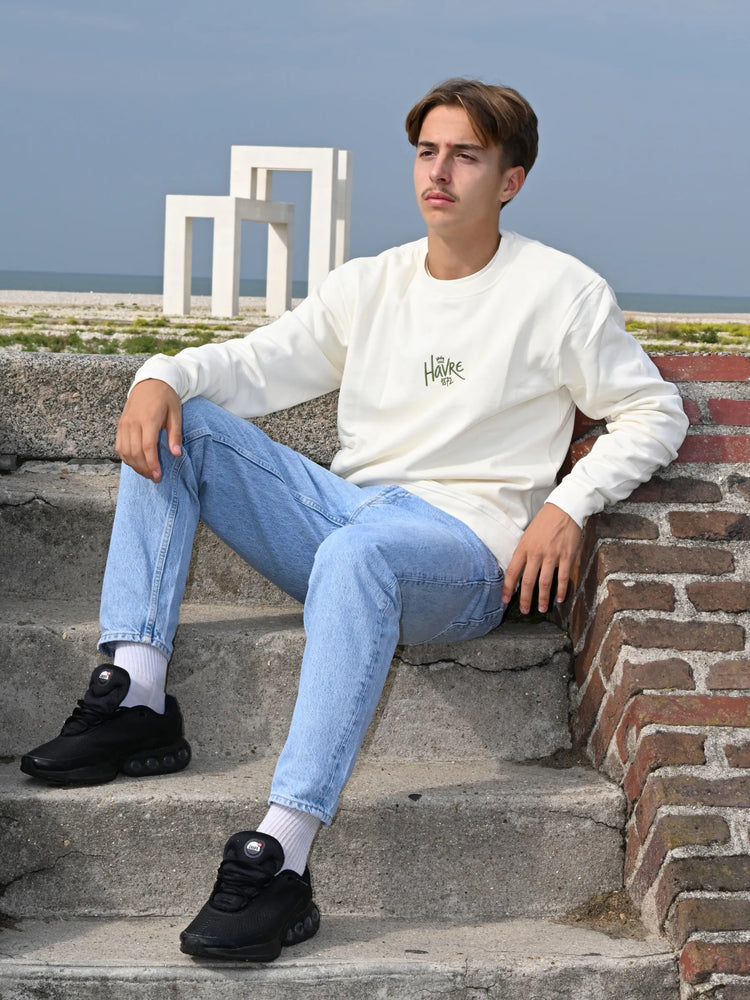 Sweat Le Havre Iconique - Écru