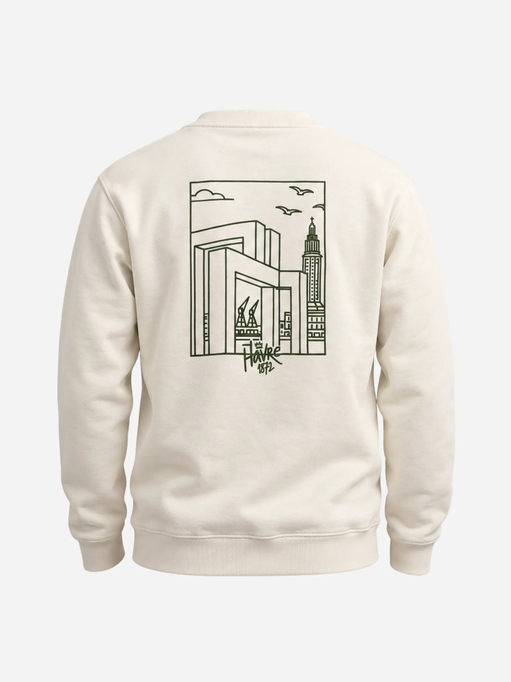 Sweat Le Havre Iconique - Écru