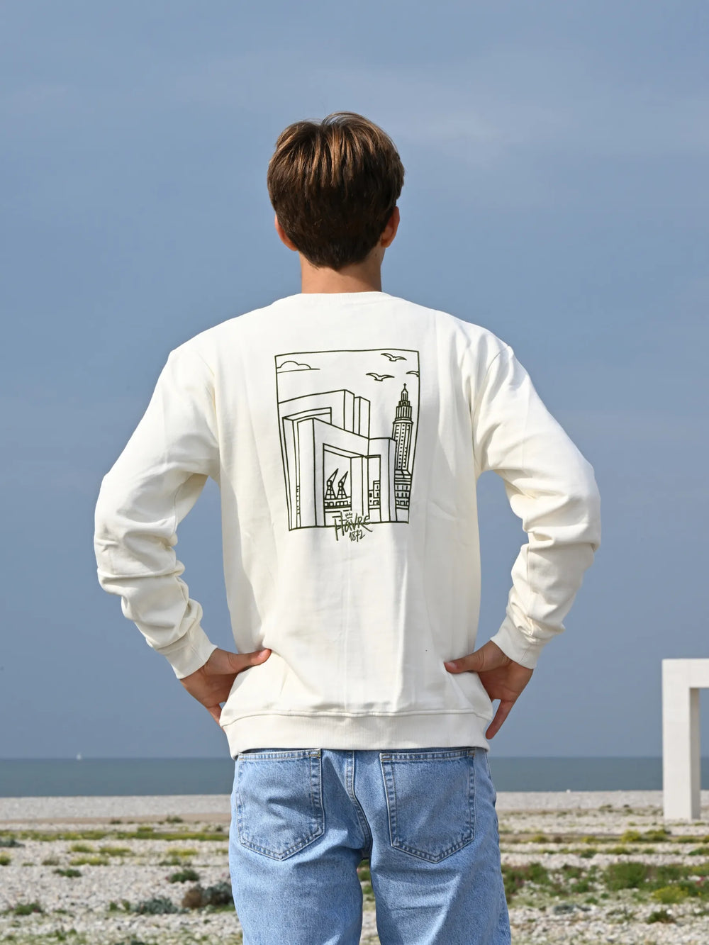 Sweat Le Havre Iconique - Écru