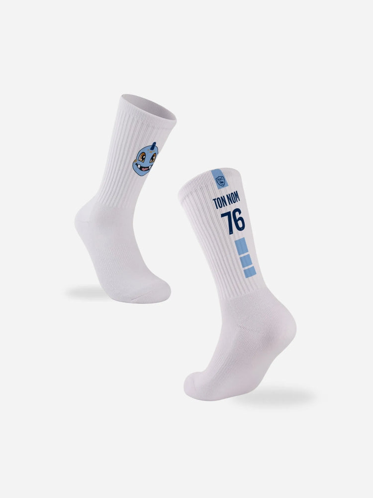 Chaussettes Personnalisables Mascotte Saly