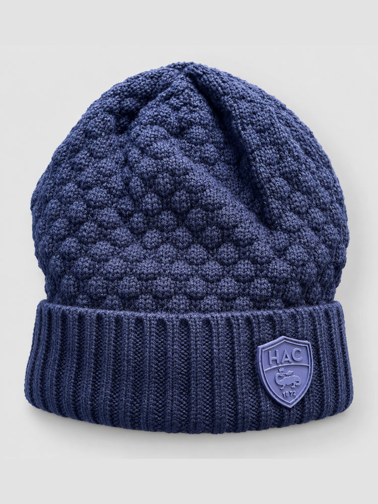 Bonnet Point de Riz Marine HAC