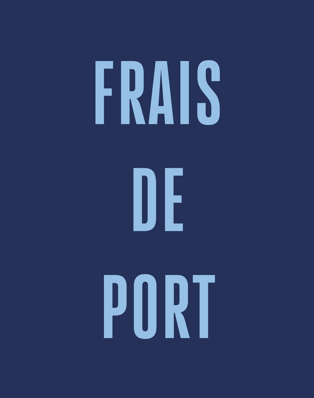 Frais de Port