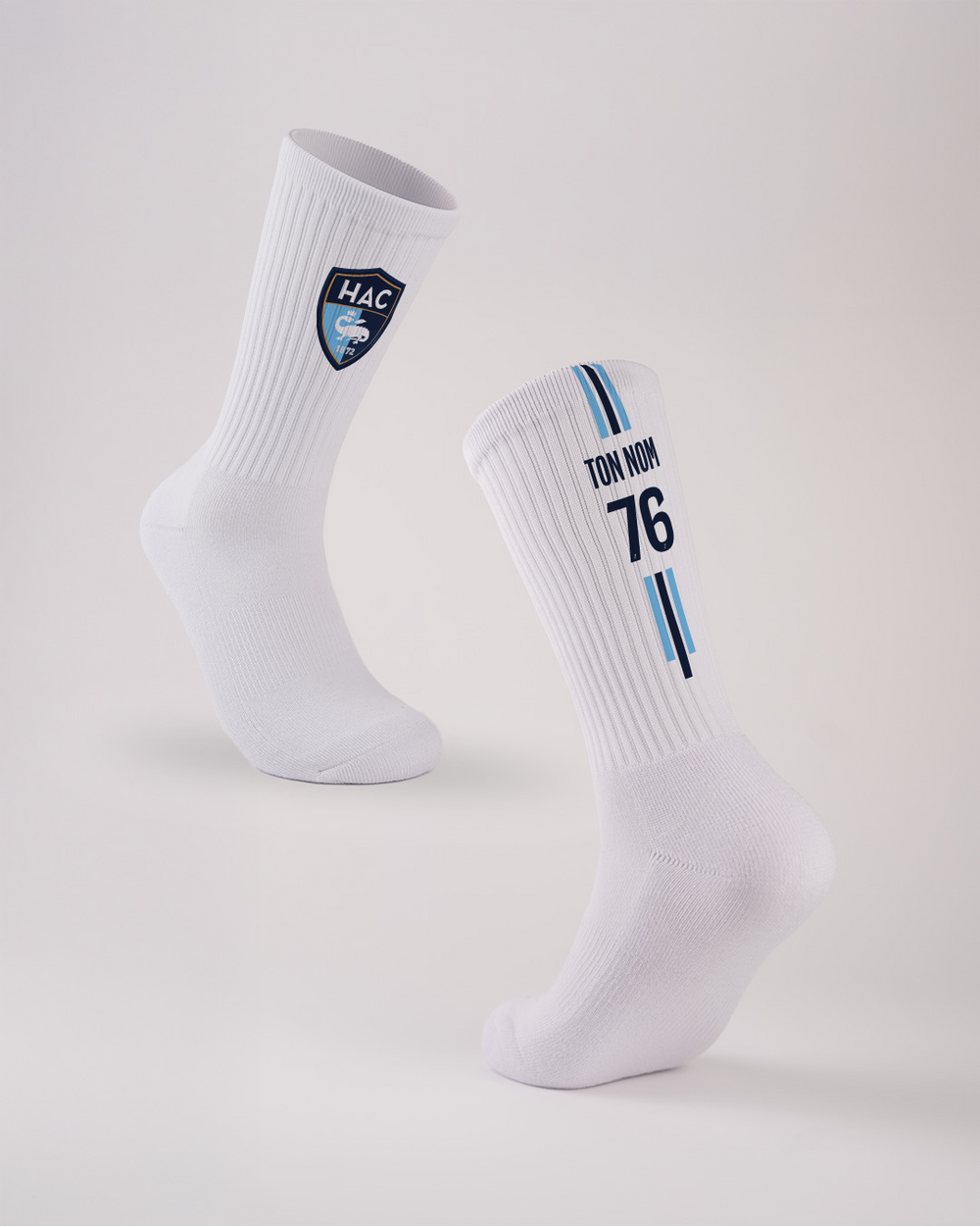 Chaussettes Personnalisables Stripe - Situation