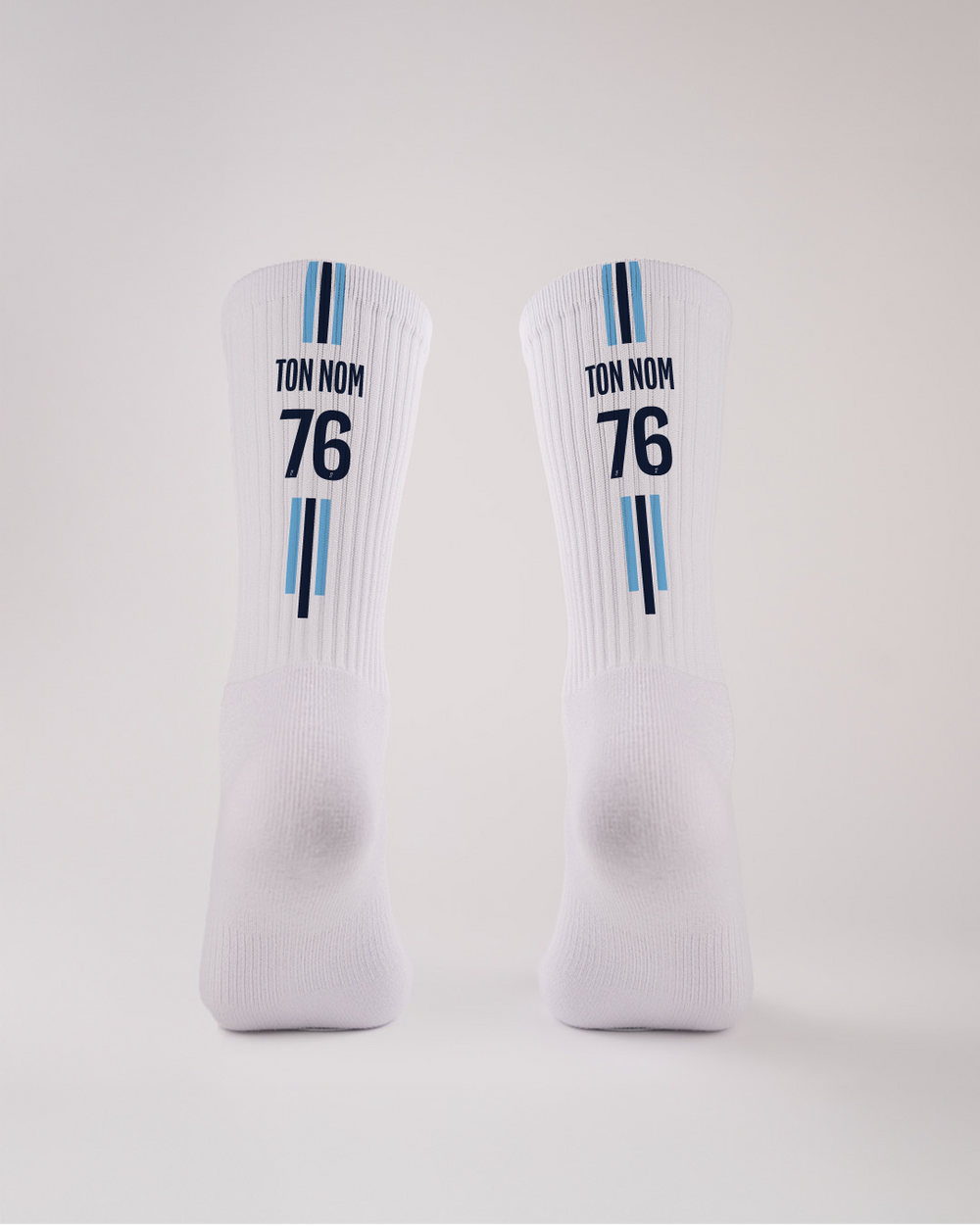 Chaussettes Personnalisables Stripe - Dos