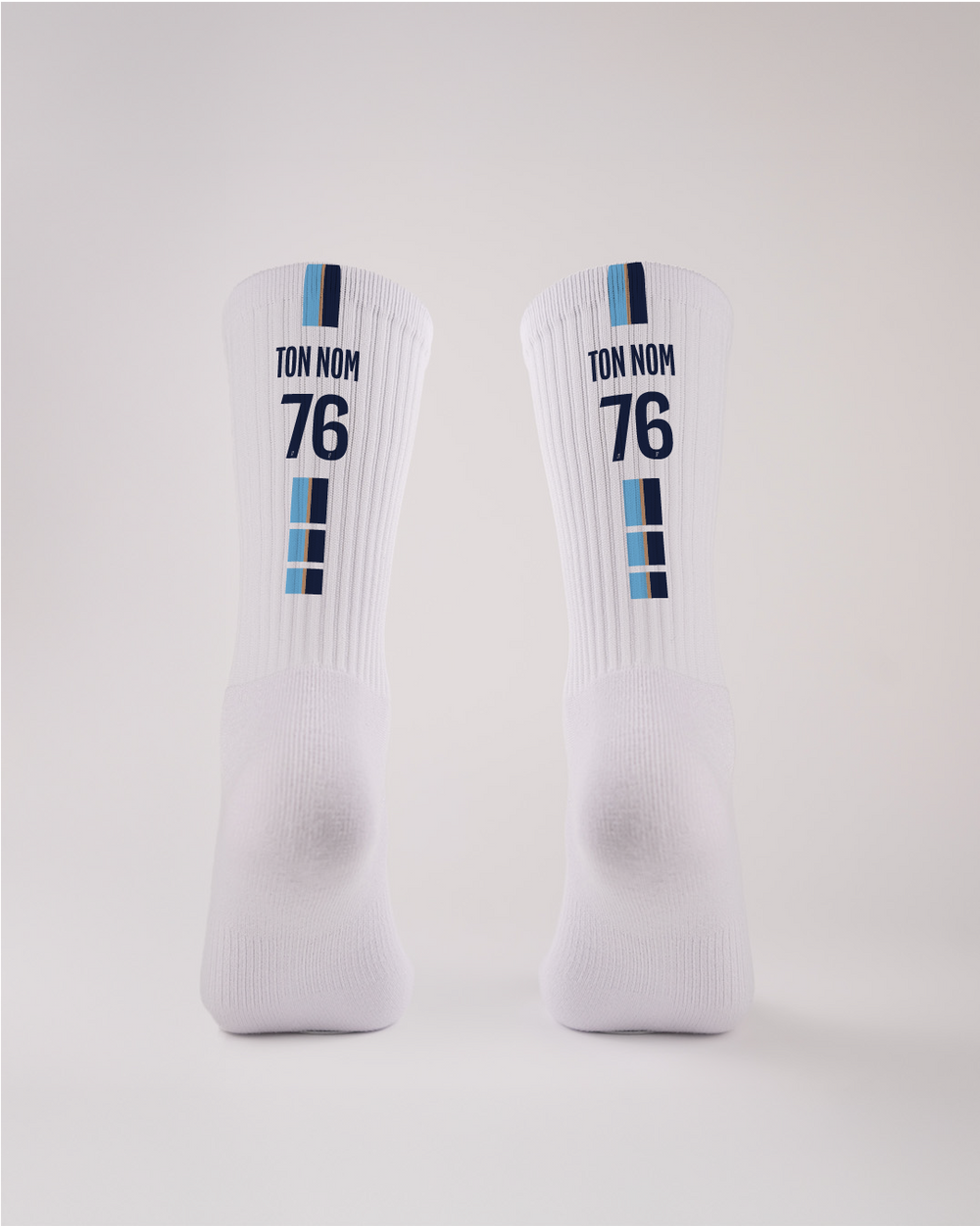 Chaussettes Personnalisables BlockLine - dos