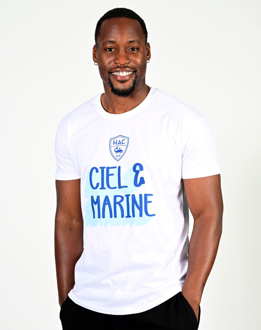 T-shirt Blanc Ciel&Marine - Face MPASI