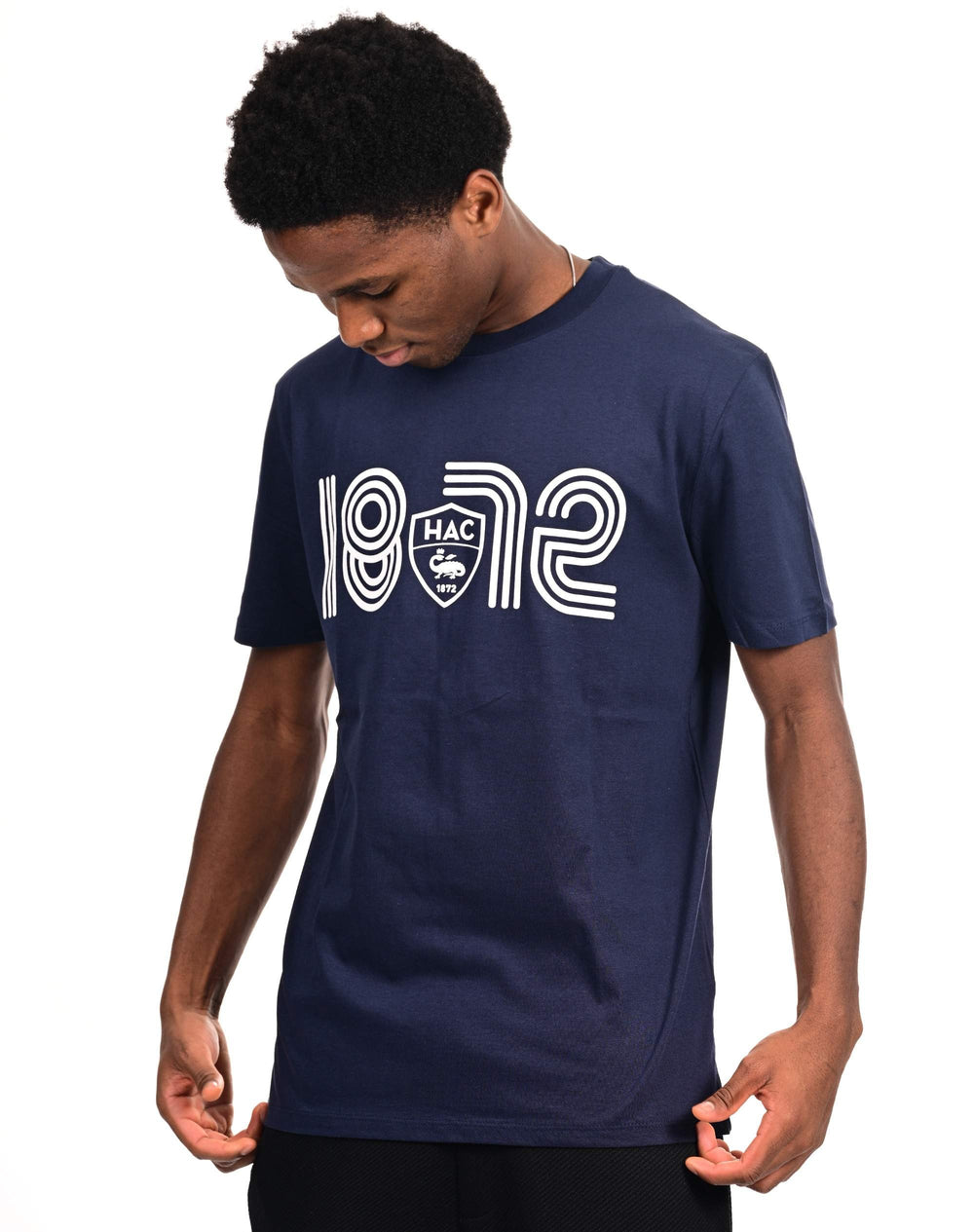 T-shirt 1872 Marine - attitude