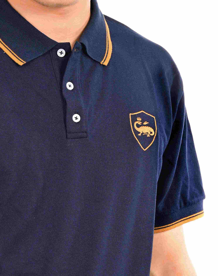 Polo Or Écusson Salamandre
