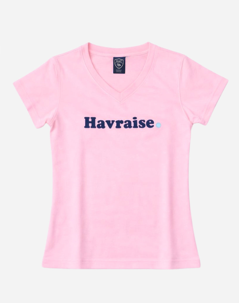 T-shirt Havraise - Rose - face